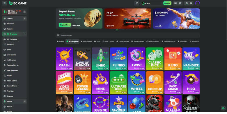 Experience Thrilling Gameplay at BC.CO Online Casino